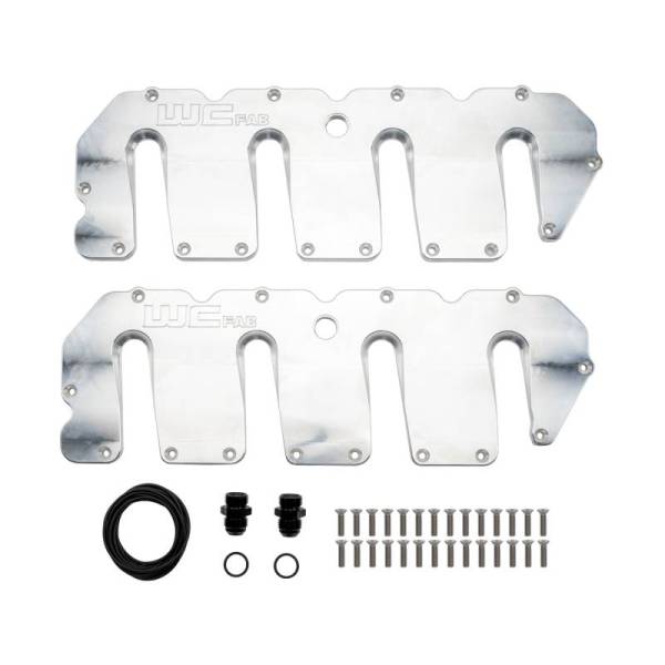 Wehrli Custom Fabrication LLY/LBZ/LMM Duramax Billet Upper Valve Cover Set