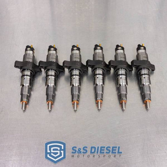 S&S Diesel Late 5.9L Cummins Injectors 2006 -2007 Set of 6 TorqueMaster